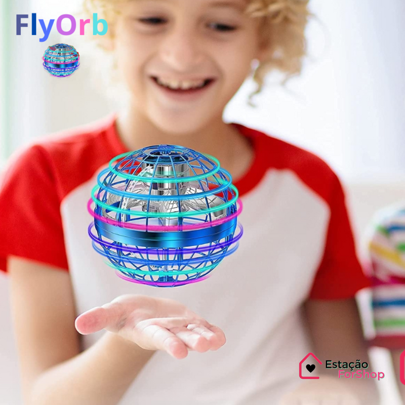 FlyOrb – Mini Drone Giratório Voador – 50% OFF 🎁 - EstaçãoForShop