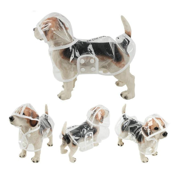 StarDoggie - Capa de Chuva Transparente Impermeável Pet - EstaçãoForShop