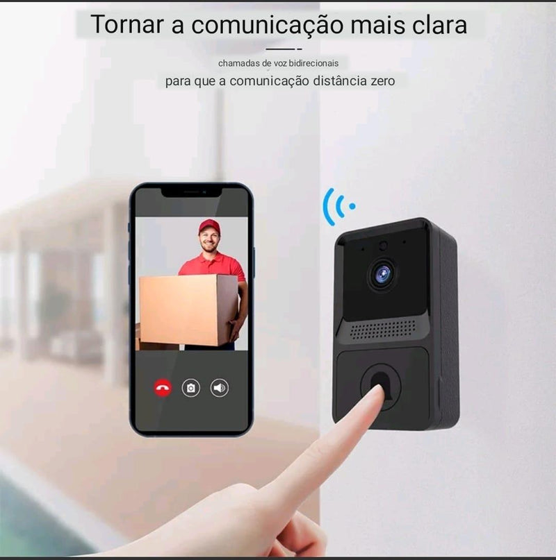 Campainha Wifi com Vídeo - EstaçãoForShop